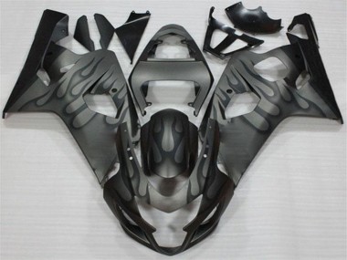 04-05 Black Grey Suzuki GSXR 600/750 Motorcycle Fairings