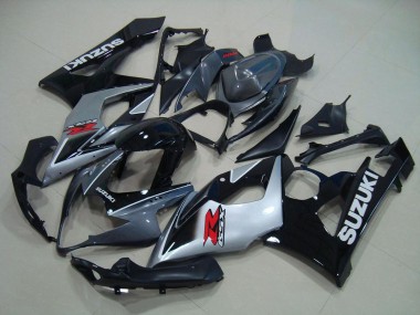 05-06 Grey Black Silver Suzuki GSXR 1000 Motorcycle Fairings