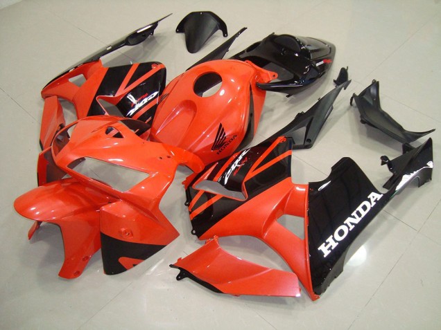 05-06 Orange Honda CBR600RR Motorcycle Fairings