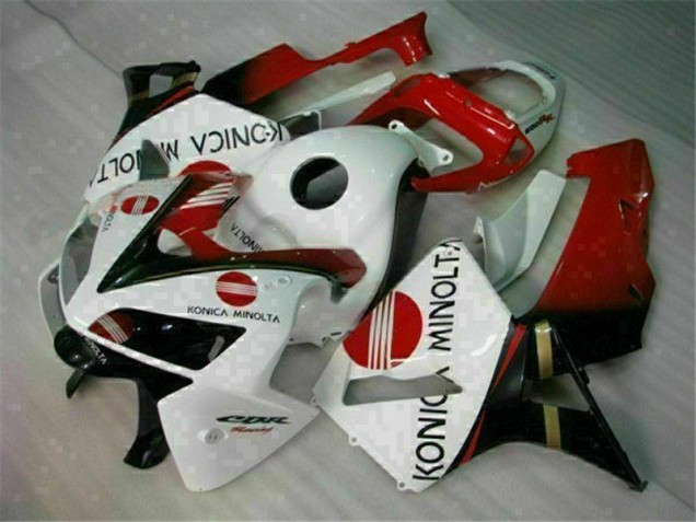 05-06 White Honda CBR600RR ABS Motorcycle Fairings
