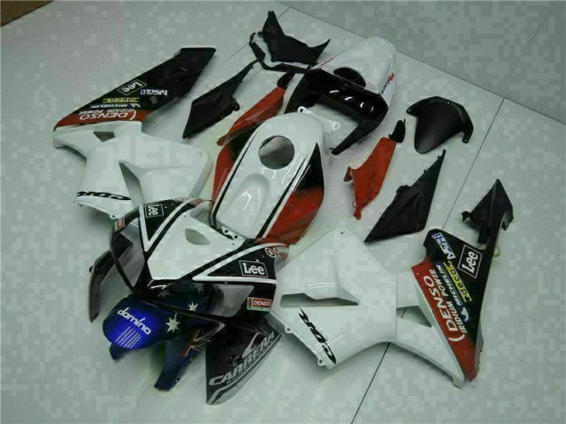 05-06 White Red Black Lee Honda CBR600RR Motorcycle Fairings