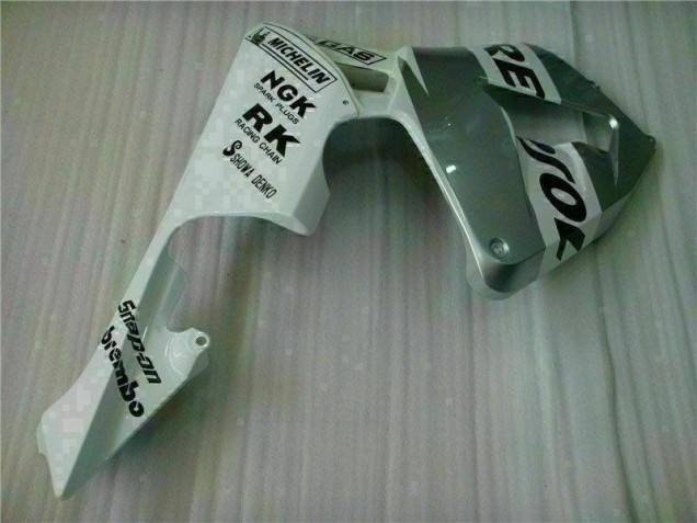 05-06 White Repsol Honda CBR600RR Motorcycle Fairing