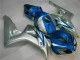 06-07 Blue Silver Honda CBR1000RR Motorcycle Fairings