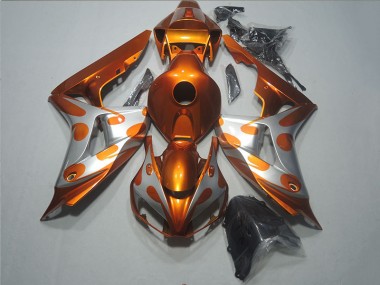 06-07 Orange Honda CBR1000RR Motorcycle Fairings
