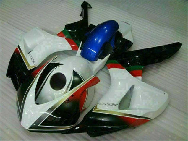 06-07 White Black Honda CBR1000RR Motorcycle Fairings