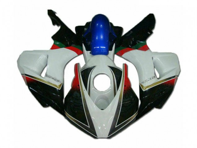 06-07 White Black Honda CBR1000RR Motorcycle Fairings