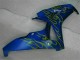 06-07 Yellow Flame Blue Honda CBR1000RR Motorcycle Fairings