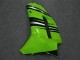 07-08 Green Black Kawasaki ZX6R Motorcycle Fairings