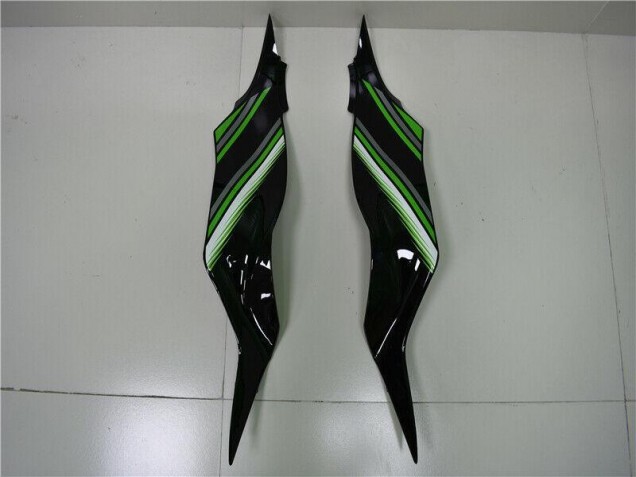 13-18 Green Black Kawasaki ZX6R Motorcycle Fairings