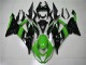 13-18 Green Black Kawasaki ZX6R Motorcycle Fairings